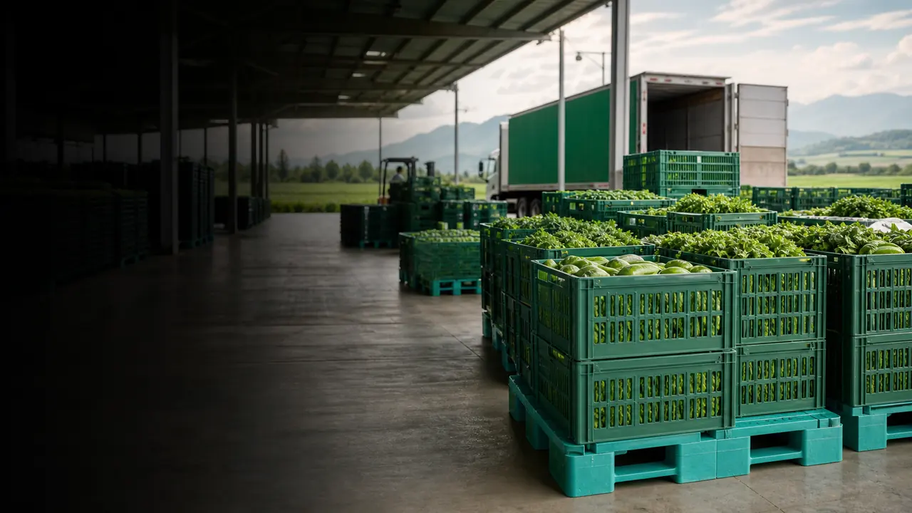 Tarimas y contenedores para cadenas agrícolas con manejo intensivo | MYFI