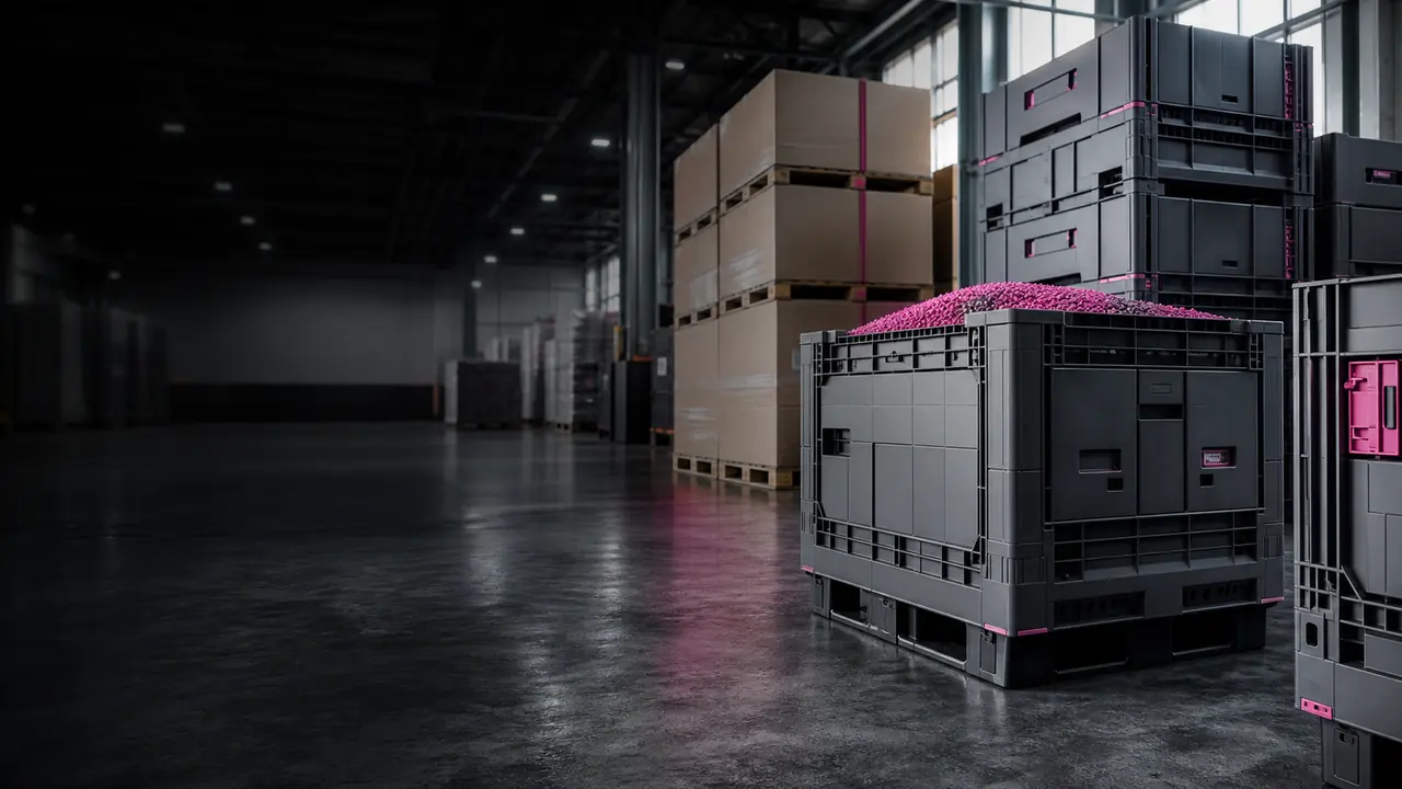 Contenedores plásticos y pallet boxes para manejo industrial | MYFI