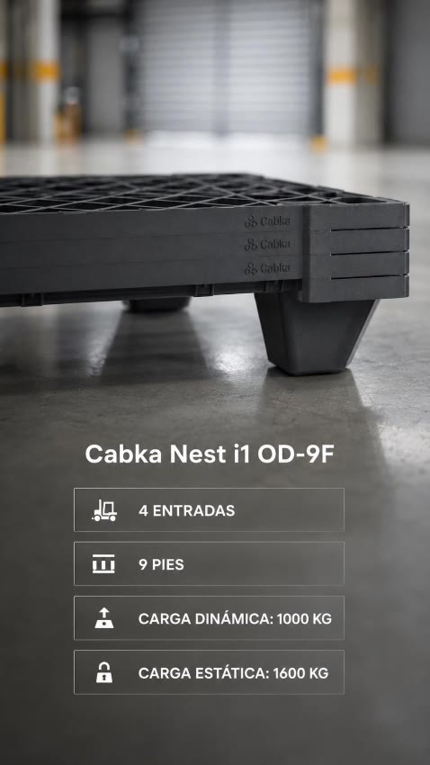 Aprovechamiento de espacio con tarimas encajables