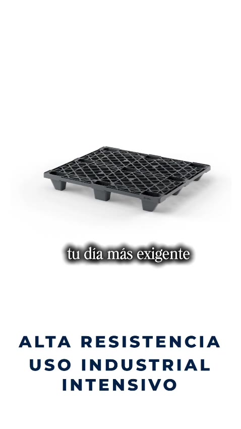 Plástico reciclado en la logística industrial