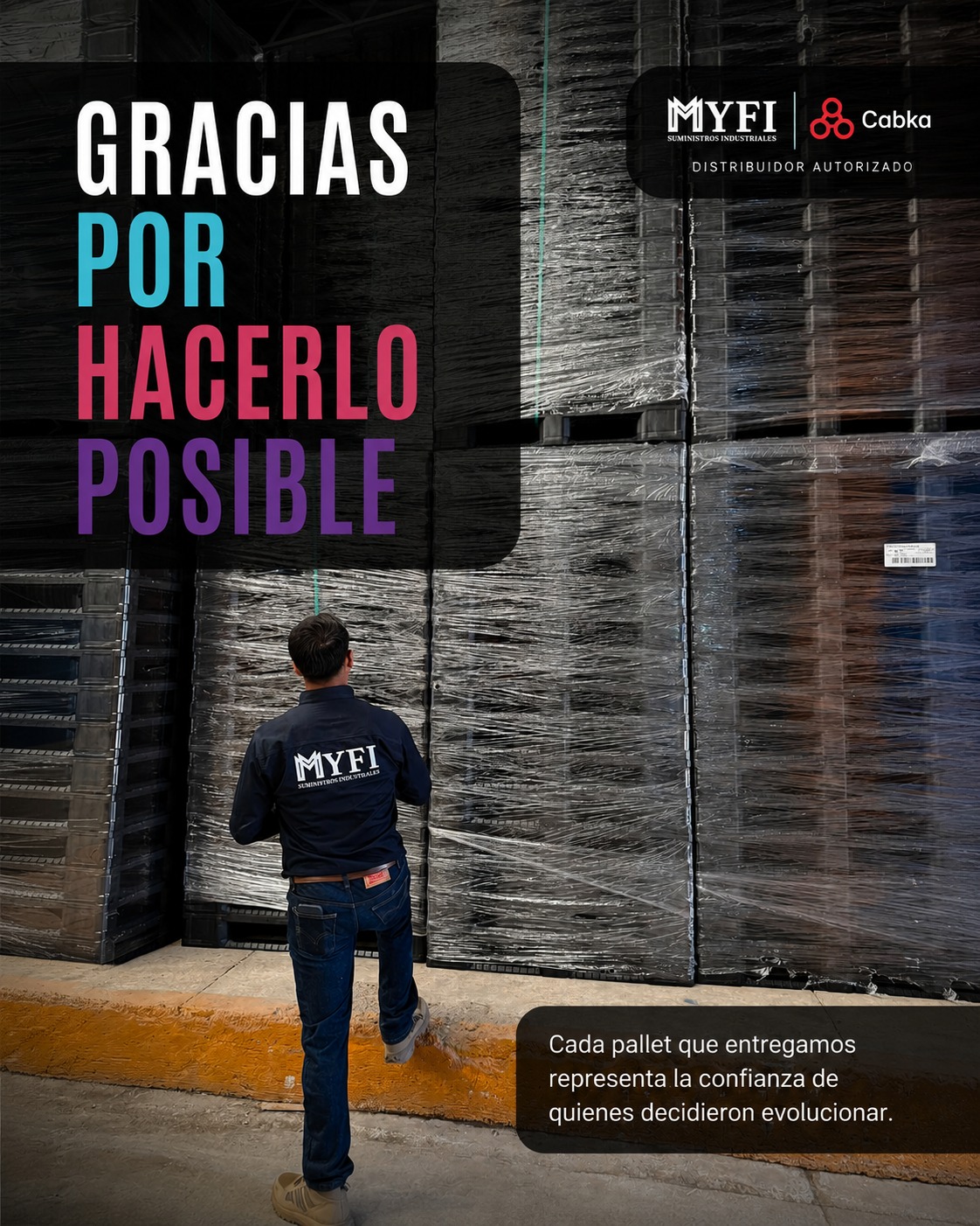 Gracias por hacerlo posible