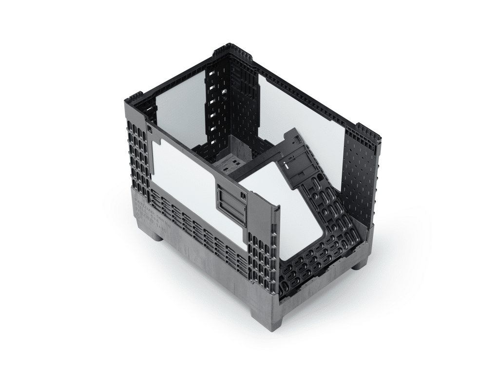 CabFold E755 PP-R BK 4F para logística industrial