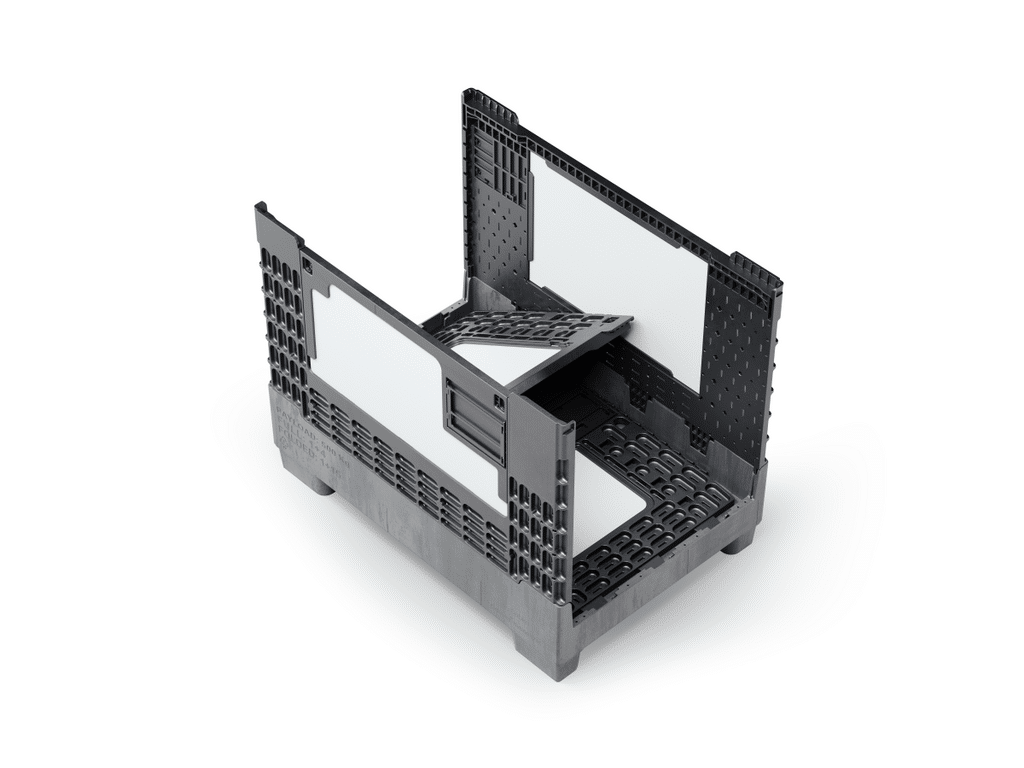 CabFold E755 PP-R BK 4F para logística industrial