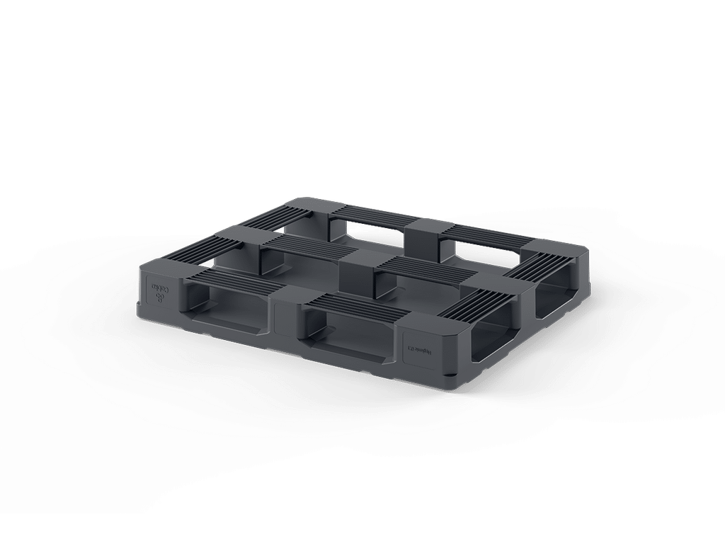 Hygienic i7.1 recycled (CD-5R) NEGRA para logística industrial